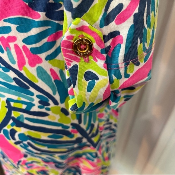 Lilly Pulitzer Multi  Palm Reader Rossmore Dress - Picture 3 of 4